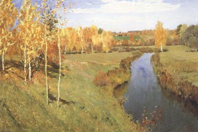 Isaac Ilich Levitan Golden Autumn (nn02)